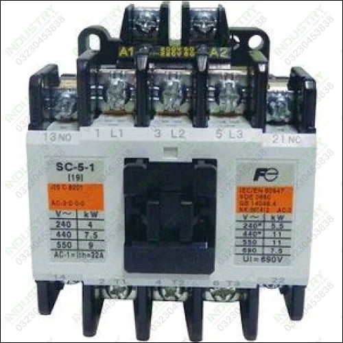 SC-5-1 Imported Fuji Fe Electromagnetic AC contactor 32A in Pakistan - industryparts.pk