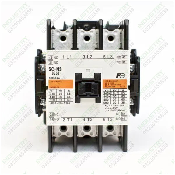 SC-N3 Imported Fuji Fe Electromagnetic AC Contactor 100A in Pakistan - industryparts.pk