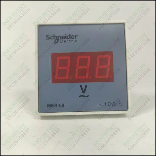 Schneider 500V AC Volt meter, Digital panel meter in Pakistan