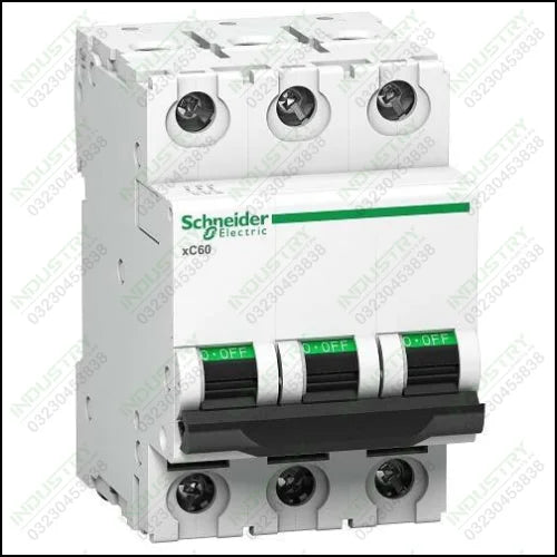 Schneider A9N3P25C xC60 MCB C25A / 3Pole in Pakistan - industryparts.pk