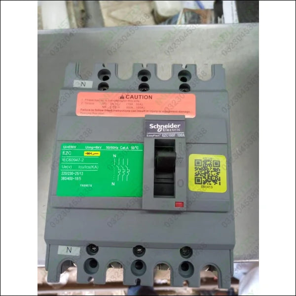 Schneider Circuit Breaker EZC100F in Pakistan - industryparts.pk