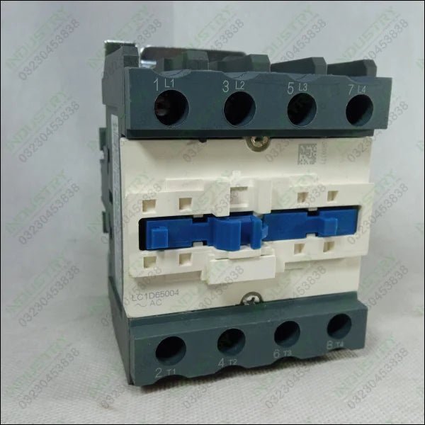 Schneider Contactor 4 Pole 80A LC1D65004  in Pakistan - industryparts.pk