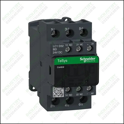 SCHNEIDER LC1D32BD 32A 24VDC CONTACTOR in Pakistan