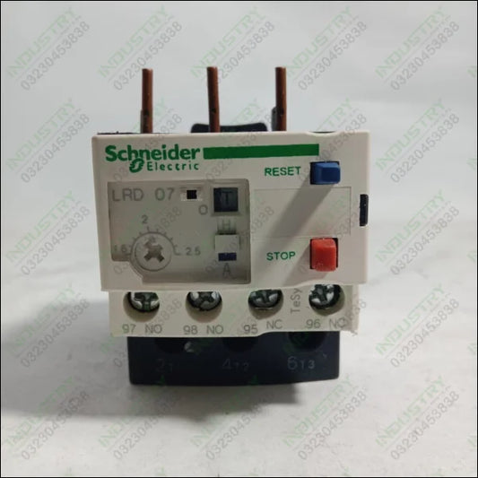 Schneider LRD 07 Thermal Overload Relay in Pakistan