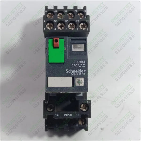 Schneider RXM4AB2 Miniature Relay with Telemecanique RXZE2M114M socket in Pakistan