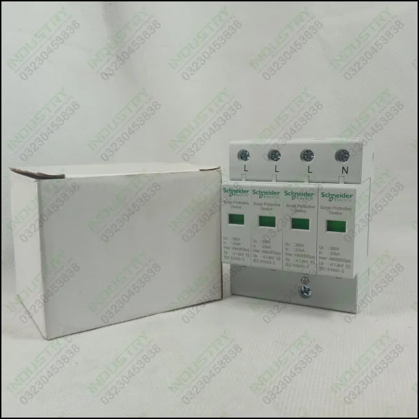 Schneider Surge Protection Device SZN SPD 4 Pole AC 385V in Pakistan - industryparts.pk