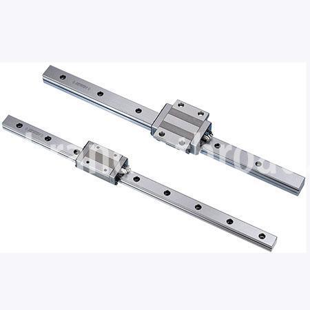2 foot length Linear Guideways ( rail guid ) with 2 bearings - industryparts.pk