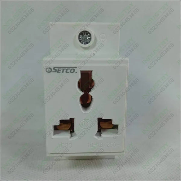 Setco 10-16A 250V Single One 2 Pole 2 Pin Plug in Pakistan - industryparts.pk