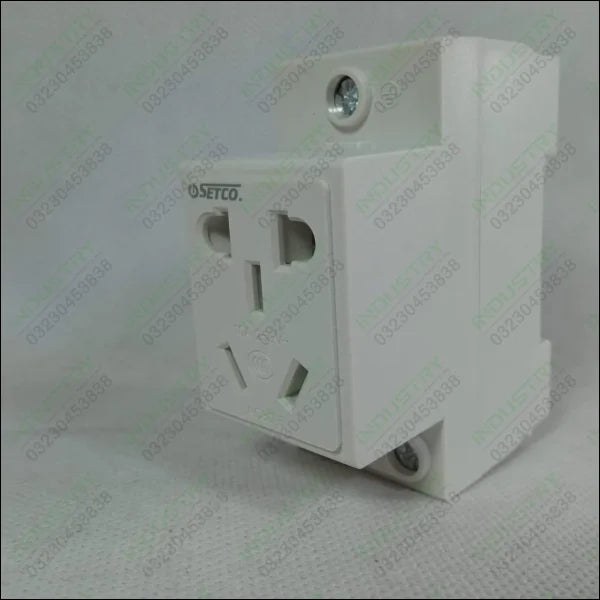 Setco Five Holes AC30 modular socket rail socket outlet in Pakistan - industryparts.pk