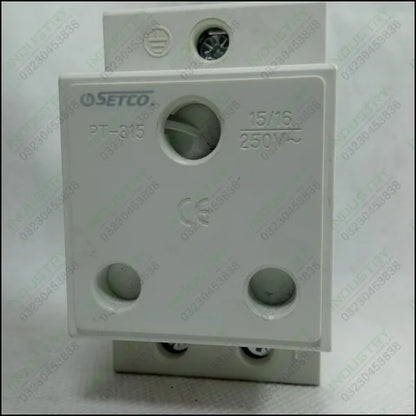 SETCO  Industrial Electrical Outlet  Socket 13A 250V Din Rail Modular Socket in Pakistan