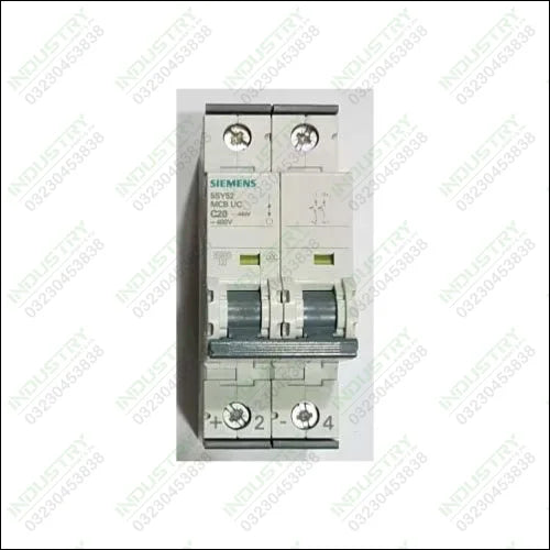 Siemens Miniature Circuit Breaker 440V 5SY52 in Pakistan - industryparts.pk