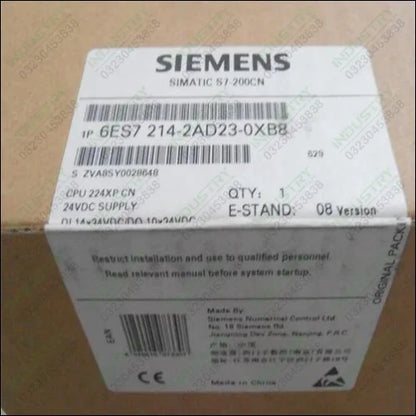 Siemens Simatic S7-200 CN CPU 224XP Compact Unit DC Power Supply in Pakistan - industryparts.pk