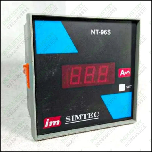 SIMTEC Digital Ampere Meter NT-96S Panel Ampere Meter 96 x 96 in Pakistan - industryparts.pk