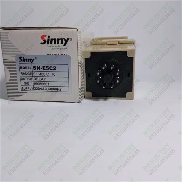 SINNY E5C2 Temperature Controller, Temperature Range: 0-400℃ - industryparts.pk