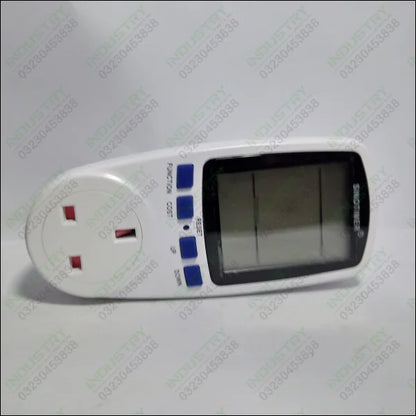 SINOTIMER Plug Socket Voltage Wattmeter AC Electricity Analyzer Monitor - industryparts.pk