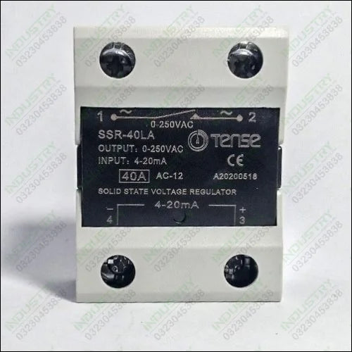 Solid State Relay Voltage Regulator SSR-40LA Tense in pakistan - industryparts.pk