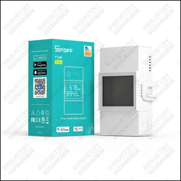 SONOFF POWR320D Elite 20A WiFi Smart Power Meter Switch in Pakistan