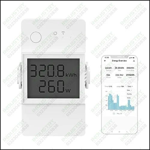 SONOFF POWR320D Elite 20A WiFi Smart Power Meter Switch in Pakistan