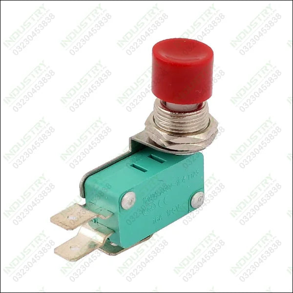 SPDT NO NC Momentary AC 125V/250V 16A Push Button Micro Switch in Pakistan