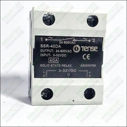 SSR-40DA Single Phase Solid State Relay Tense in Pakistan - industryparts.pk