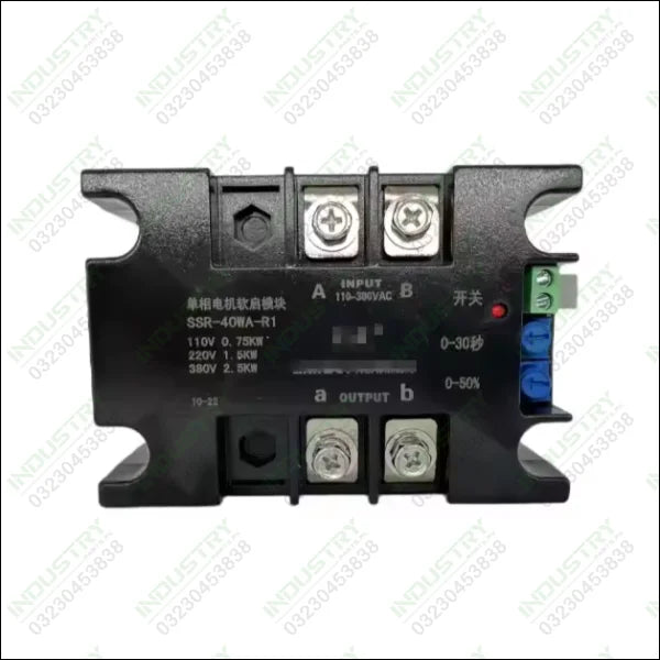 SSR-40WA-R1 220V 50-60HZ Single-Phase soft and Intelligent Motor Starter in Pakistan