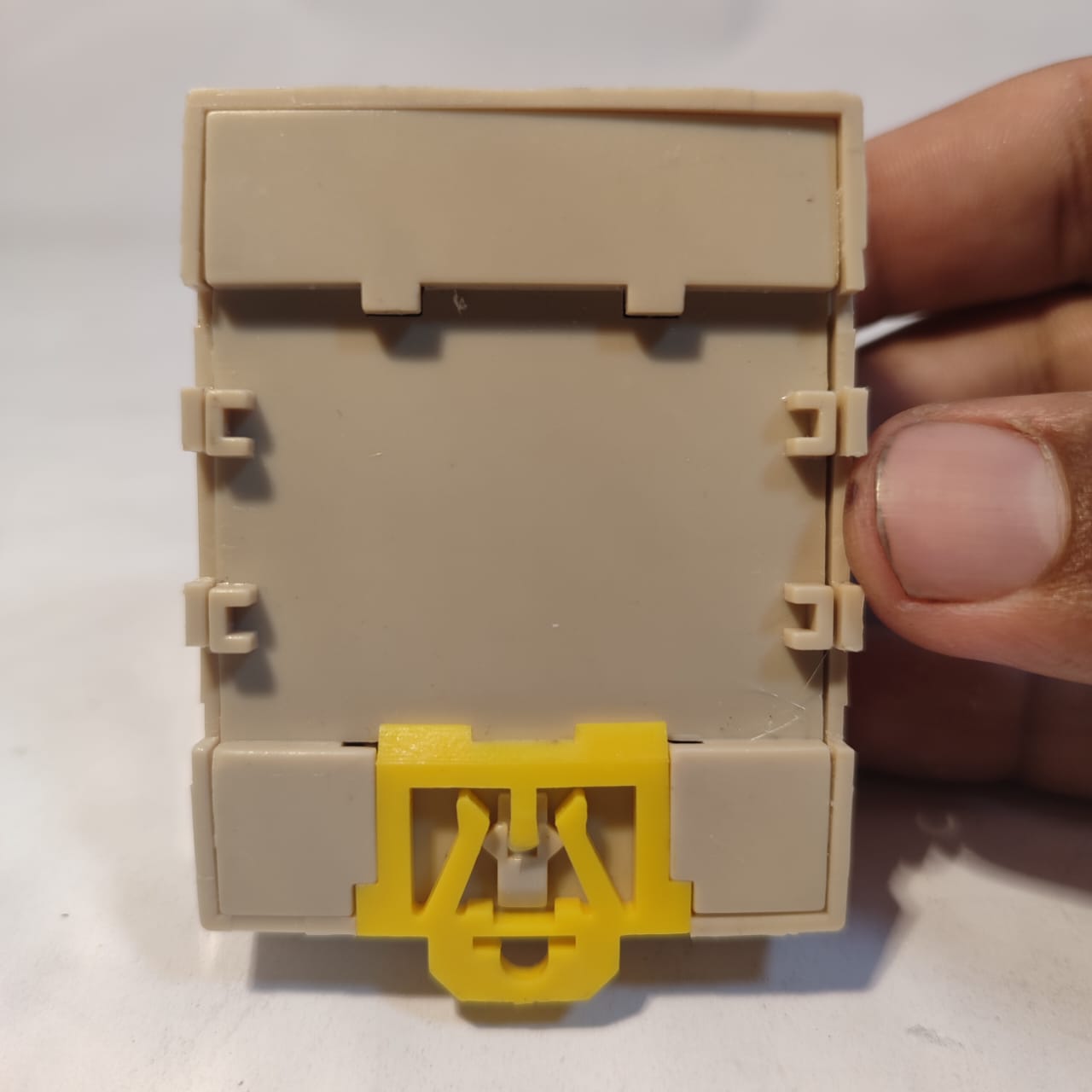 AOYI ST5‑5DD solid state relay module installed in control panel