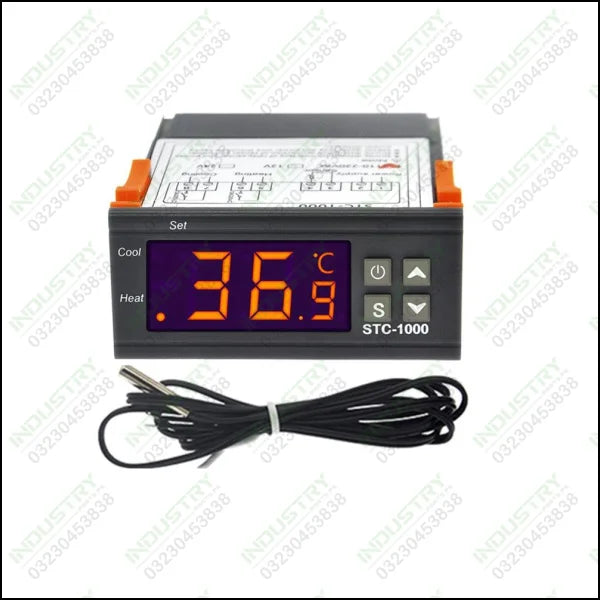 STC-1000 220V Digital Thermostat Temperature Controller in Pakistan - industryparts.pk