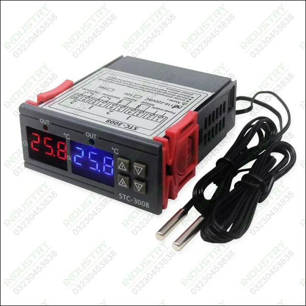 STC-3008 24V Dual Digital Incubator Thermostat Temperature Controller in Pakistan - industryparts.pk