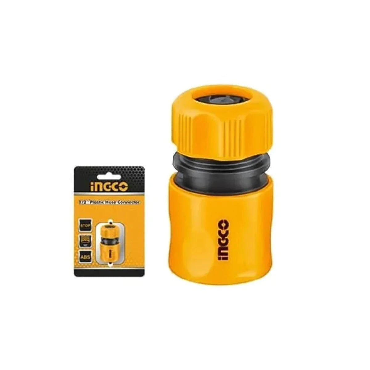 INGCO Plastic 1/2 Hose Connector with Stop Function HHCS01121 in Pakistan