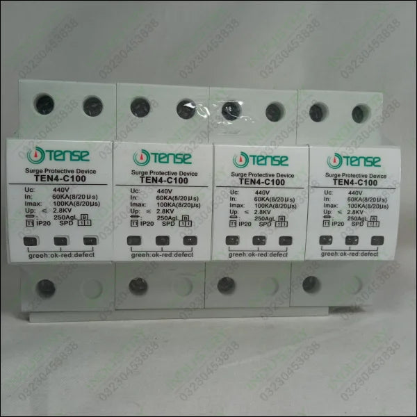 Surge protection device 4P SPDsurge arrester surge protector KDY-100 100KVA in Pakistan - industryparts.pk