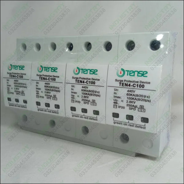 Surge protection device 4P SPDsurge arrester surge protector KDY-100 100KVA in Pakistan - industryparts.pk