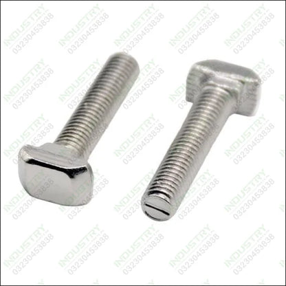 T Bolt  Hammer Bolt  Aluminium Extrusion Profile Parts PCS in Pakistan - industryparts.pk