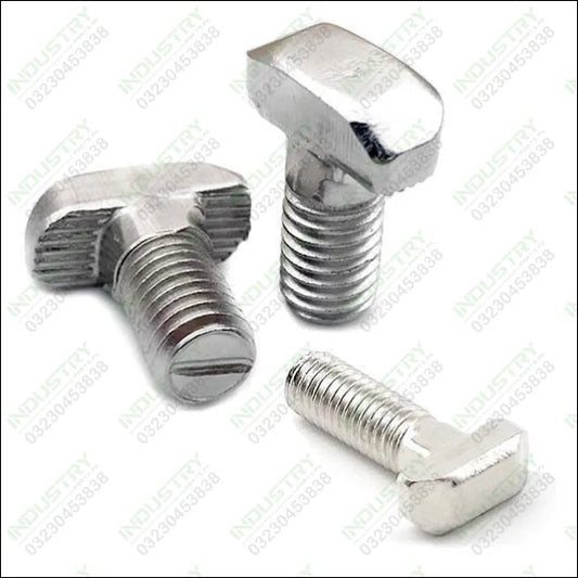 T Bolt  Hammer Bolt  Aluminium Extrusion Profile Parts PCS in Pakistan - industryparts.pk