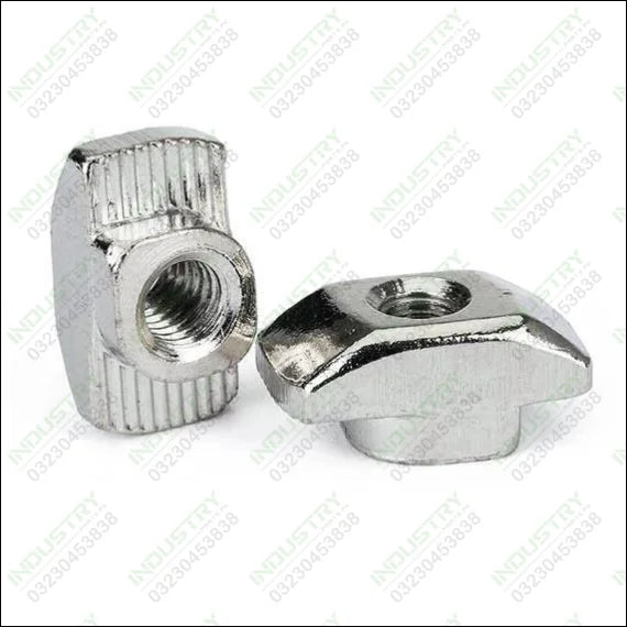 T Nuts Aluminium Extrusion Profile Parts in Pakistan 20pcs - industryparts.pk