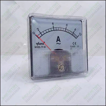 TAIFA TF-60 10A Panel Meter, Ampere Meter - industryparts.pk