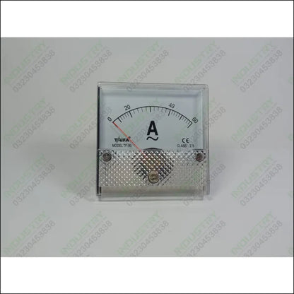 TAIFA TF-80 Panel Meter 80 x 80 Range 60A - industryparts.pk