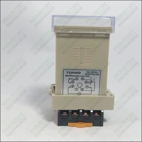 TCH-48D Digital Display Time Control Relay in Pakistan - industryparts.pk