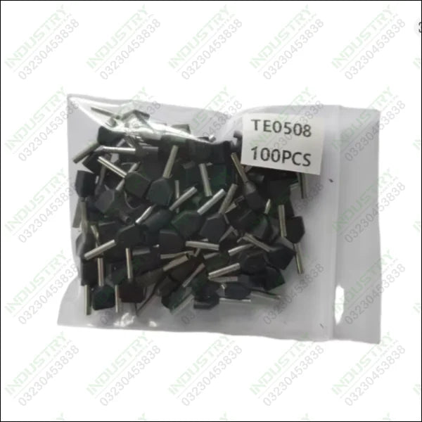 TE0508 Copper Insulated Dual Cable Lugs in Pakistan - BLACK