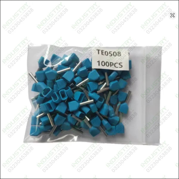 TE0508 Copper Insulated Dual Cable Lugs in Pakistan - BLUE