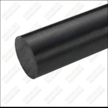 Teflon rod 6mm hard Black color in Pakistan