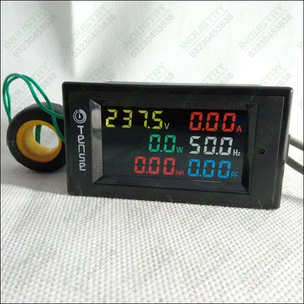 Tense 6 in 1 D69 2058 Multifunction Electric Energy Meter with LCD Display in Pakistan - industryparts.pk