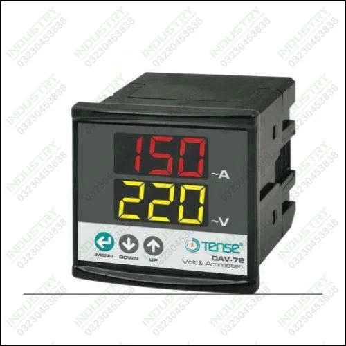 TENSE DAV-72 Digital Voltmeter Ammeter in Pakistan - industryparts.pk