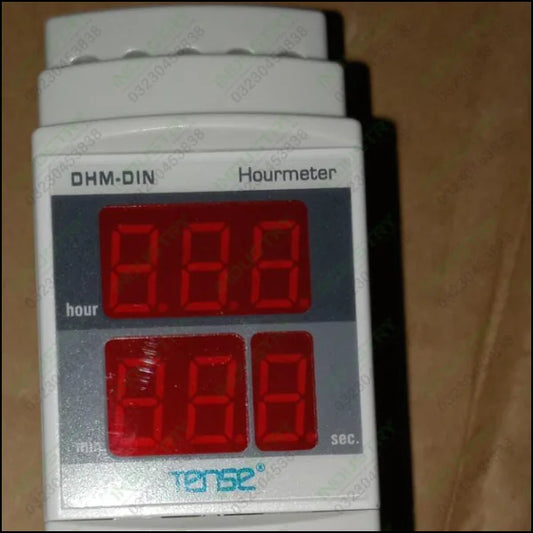 TENSE DHM-DIN Digital Hour Meter with 2×3 Digit LED Display in Pakistan