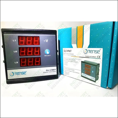 TENSE DJ-V96T 3 Phase AC Digital Voltmeter in Pakistan