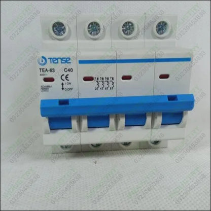 Tense Electrical 4 Pole AC Circuit Breaker in Pakistan - industryparts.pk