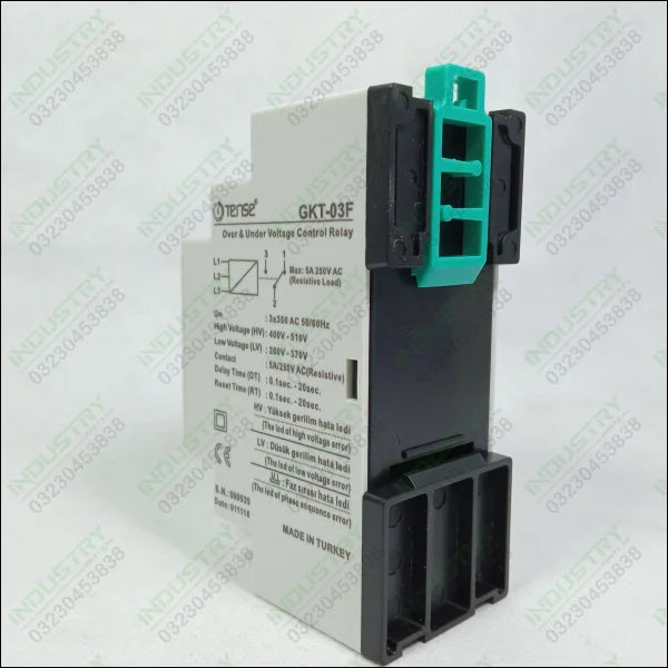 TENSE GKT-03F Over Voltage and Under Voltage Monitoring Relay in Pakistan - industryparts.pk