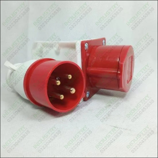 Tense IP44 4Pin Industrial Socket in Pakistan - industryparts.pk