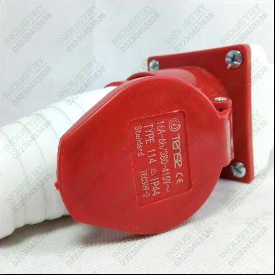 Tense IP44 4Pin Industrial Socket in Pakistan - industryparts.pk