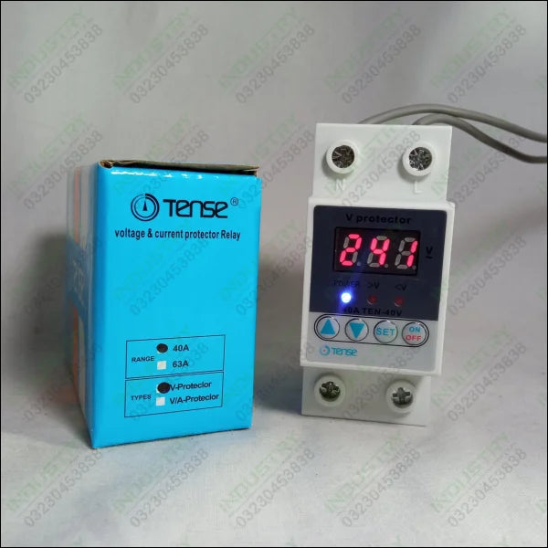 Tense Over and Under Voltage Relay Protective Device V-Protector Protector VP-40A in Pakistan - industryparts.pk