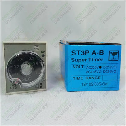 TENSE ST3P A-B Super Timer Multi Range AC220V in Pakistan - industryparts.pk